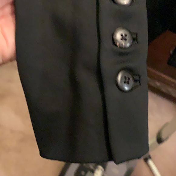 SALE EUC Elizabeth and James fitted jacket, Sz 8, black - Picture 4 of 14